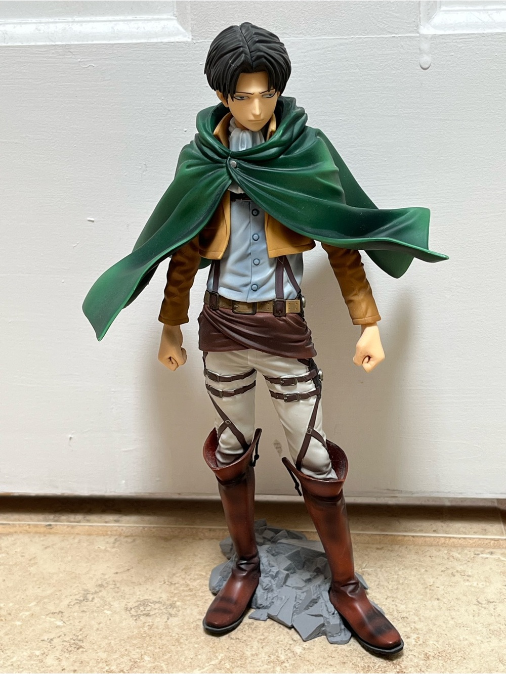 Attack on Titan Action Figure Levi Ackerman Toy Goods Banpresto